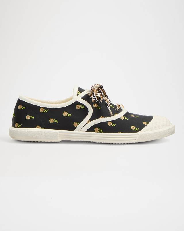 Bay By Bay Floral Low-Top Sneakers